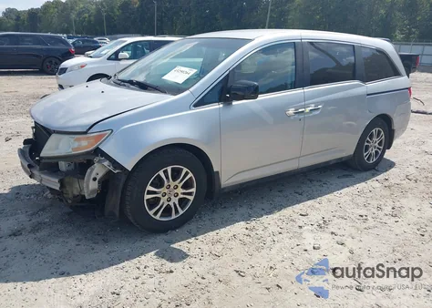 2012 Honda Odyssey Ex from USA, damaged, VIN 5FNRL5H42CB074755